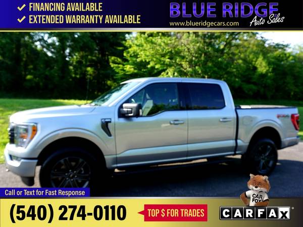 2022 Ford F150 F 150 F-150 XLTSuperCrew 55 ft Box FOR ONLY - $59,995 (Blue Ridge Blvd Roanoke, VA 24012)