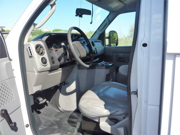 2012 FORD E350 KUV CARGO VAN SERVICE BODY WORK TRUCK WITH LADDER RACK - $14,995 (NORTH PHOENIX)