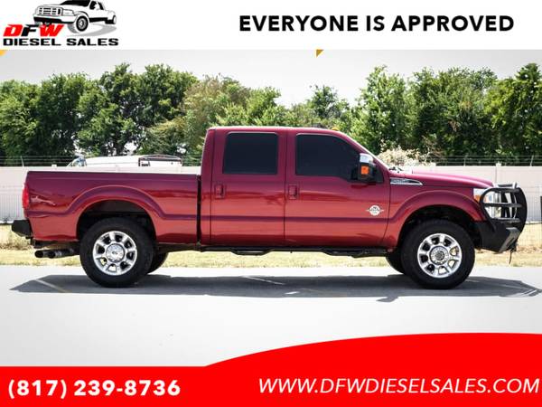 2015 Ford F 250 4WD Crew Cab Lariat DIESEL SUPER NICE TRUCK !! with - $30,995 (dallas / fort worth)