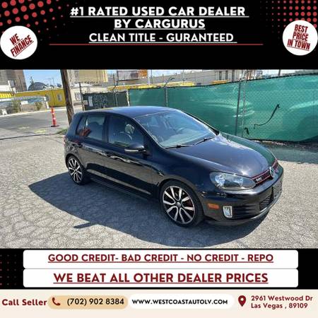 2014 Volkswagen GTI Driver's Edition Hatchback Sedan 4D - Clean Title - $9999.00