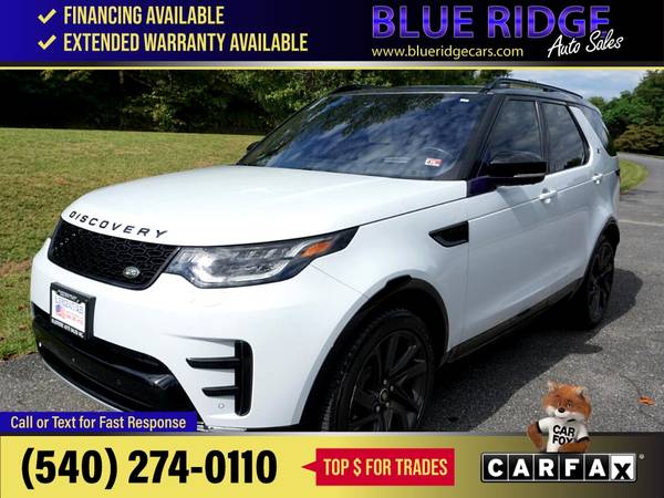 2017 Land Rover Discovery HSE Luxury V6 Supercharged FOR ONLY - $29,995 (Blue Ridge Blvd Roanoke, VA 24012)