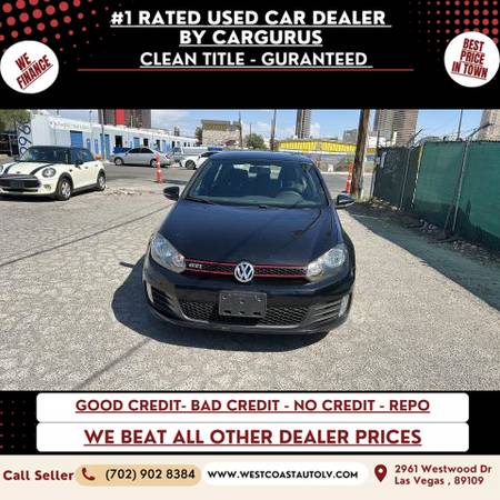 2014 Volkswagen GTI Driver's Edition Hatchback Sedan 4D - Clean Title - $9999.00