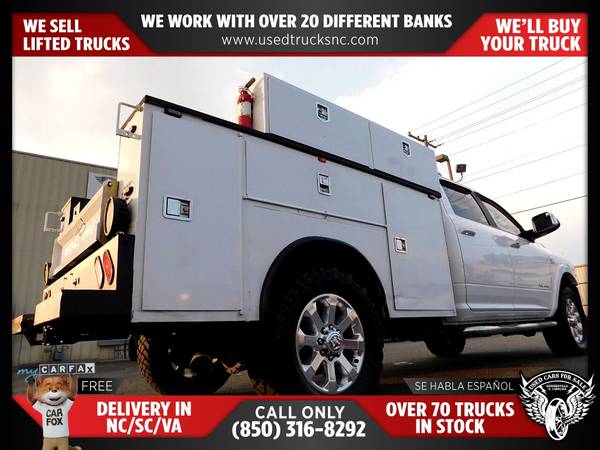 $766/mo - 2021 Ram 3500 Laramie 4x4Crew Cab 8 ft LB SRW Pickup FOR ONL - $804 (Used Cars For Sale)