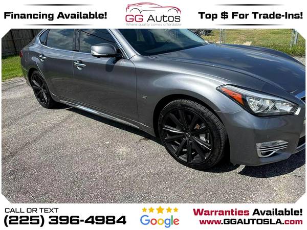 2015 Infiniti Q70 Q 70 Q-70 L 37 Sedan 4D - $13,995 (8700 Florida Blvd, Baton Rouge, LA 70815)