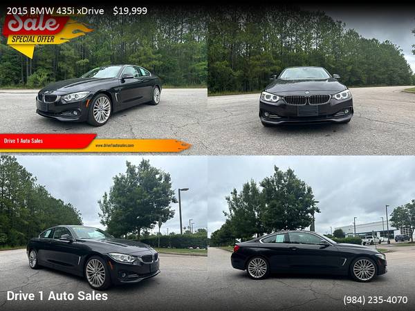 2015 BMW 428i 428 i 428-i  PRICED TO SELL! - $22,999 (2604 Teletec Plaza Rd. Wake Forest, NC 27587)