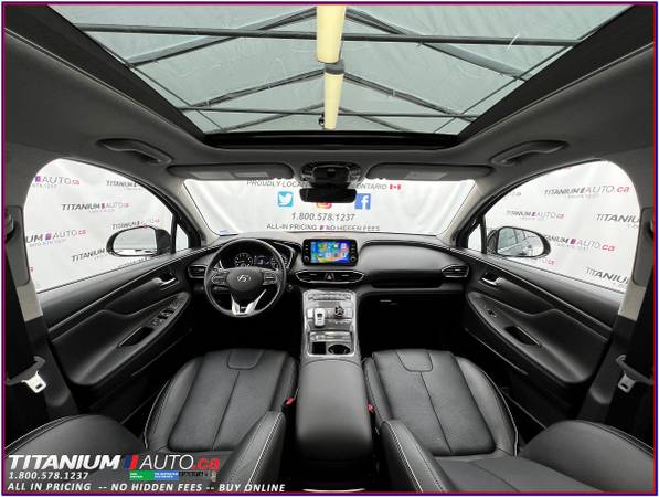 2021 Hyundai Santa Fe Trend-AWD-Pano Roof-Leather-Adaptive Cruise-Blin - $37,490
