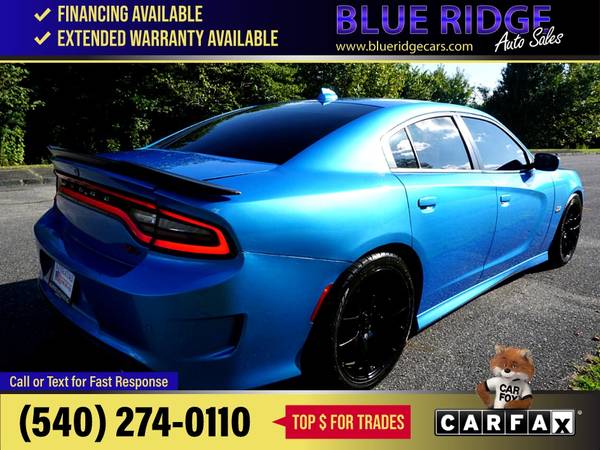 2018 Dodge Charger RT Scat Pack RWD FOR ONLY - $34,995 (Blue Ridge Blvd Roanoke, VA 24012)