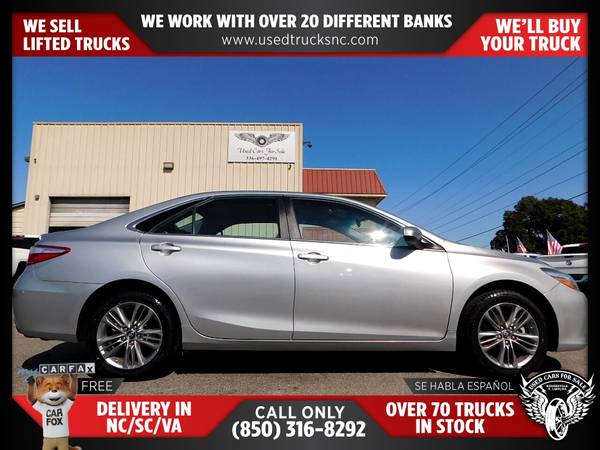 $213/mo - 2017 Toyota Camry SESedan FOR ONLY - $213 (Used Cars For Sale)