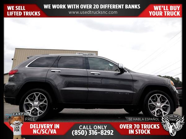 $397/mo - 2021 Jeep Grand Cherokee Limited 4x4SUV FOR ONLY - $397 (Used Cars For Sale)