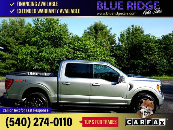 2022 Ford F150 F 150 F-150 XLTSuperCrew 55 ft Box FOR ONLY - $59,995 (Blue Ridge Blvd Roanoke, VA 24012)