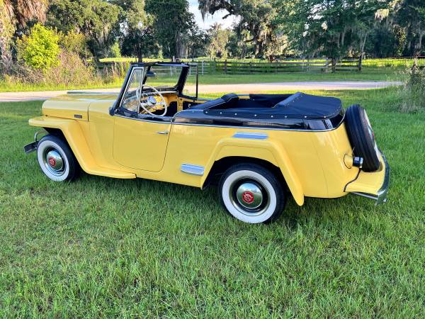 1949 Willys Overland Jeepster Concours Restoration - $49,500 (East Palatka)