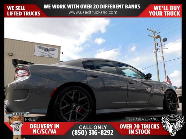 $486/mo - 2018 Dodge Charger RT Scat PackSedan FOR ONLY - $504 (Used Cars For Sale)