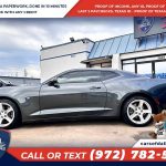 2018 Chevrolet CAMARO LT PRICED TO SELL! - $20,250 (Cars Of Dallas)
