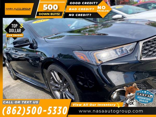 2019 Acura TLX V6 V 6 V-6 wTech wA SPECSedan wTechnology and A Package - $587 (Nasa Auto Group)