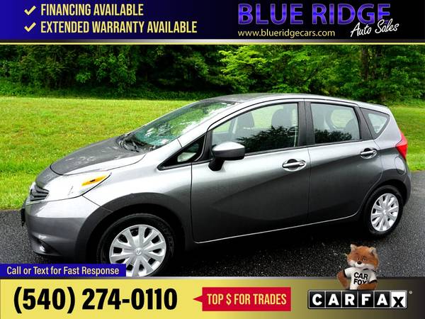 2016 Nissan Versa Note HB CVT 16 S Plus FOR ONLY - $9,995 (Blue Ridge Blvd Roanoke, VA 24012)