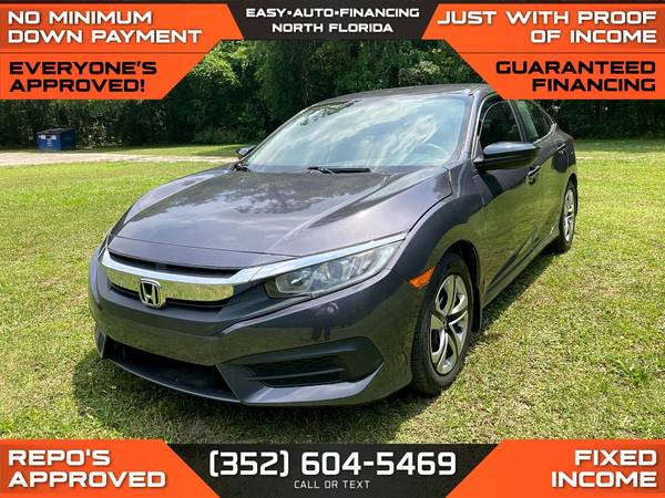 2016 Honda BAD CREDIT OK REPOS OK IF YOU WORK YOU RIDE (NO MINIMUM DOWN PAYMENT!)