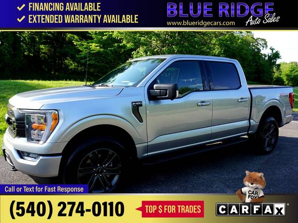 2022 Ford F150 F 150 F-150 XLTSuperCrew 55 ft Box FOR ONLY - $59,995 (Blue Ridge Blvd Roanoke, VA 24012)