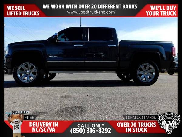 - 2017 GMC Sierra 1500 Denali 4x4Crew Cab 58 ft SB FOR ONLY (Used Cars For Sale)