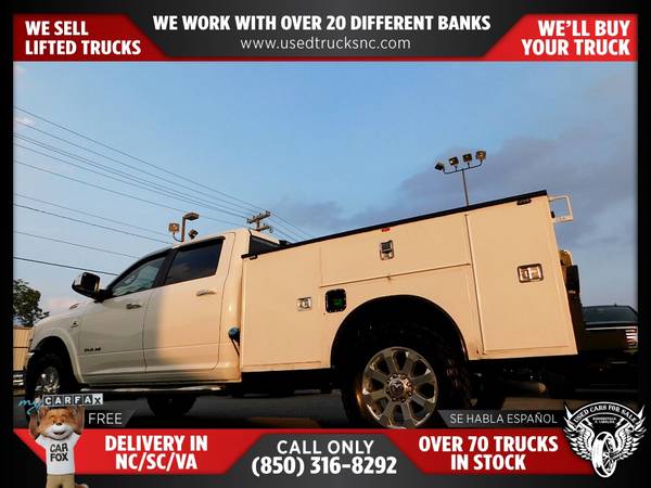 $766/mo - 2021 Ram 3500 Laramie 4x4Crew Cab 8 ft LB SRW Pickup FOR ONL - $804 (Used Cars For Sale)