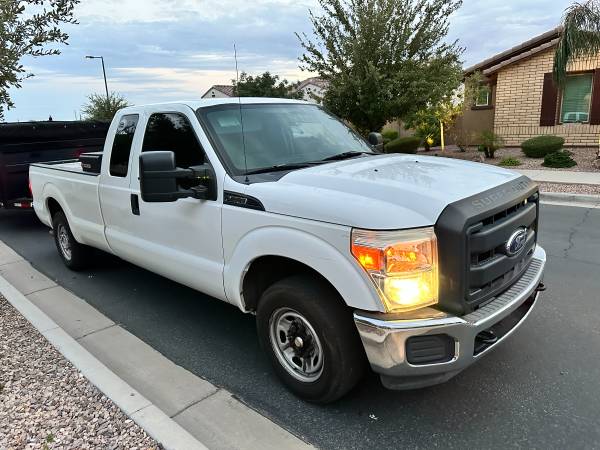 White 2013 Ford F250 Super Duty Regular Cab XL - 8ft Bed - $13,499 (QUEEN CREEK)