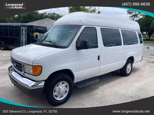 2007 Ford E350 Super Duty Passenger XLT Extended Van 3D - $12,895 (+ Longwood Auto)