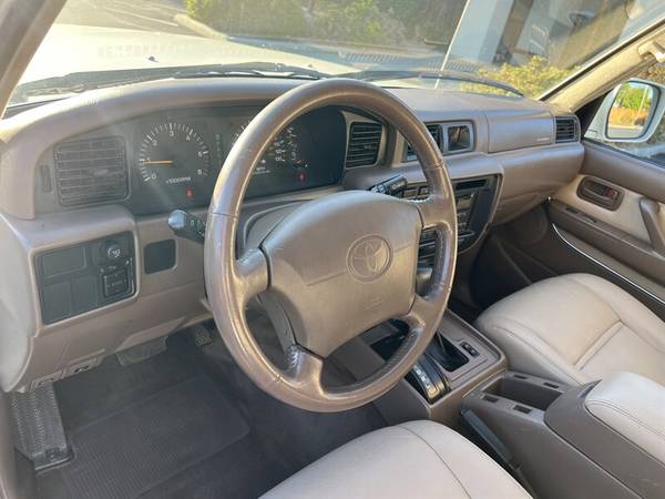 1996 Toyota Land Cruiser + 1 Owner + Clean Title + SUPER CLEAN - $22,950