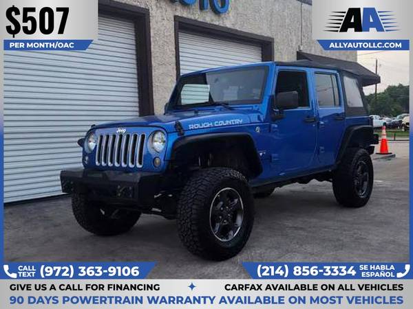 $507/mo - 2016 Jeep Wrangler Unlimited Sahara Sport Utility 4D 4 D 4-D - $18,999 (Ally Auto LLC)