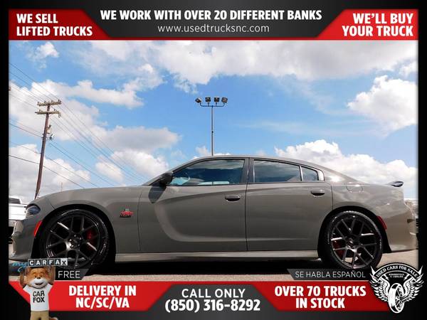 $486/mo - 2018 Dodge Charger RT Scat PackSedan FOR ONLY - $504 (Used Cars For Sale)