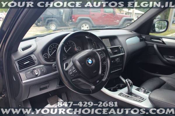 2014 BMW X3 XDRIVE35I AWD BLACK ON BLACK LEATHER SUNROOF NAVI E78134 - $8,999 (YOUR CHOICE AUTOS ELGIN, IL 60120)