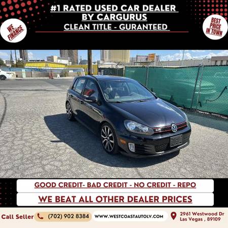 2014 Volkswagen GTI Driver's Edition Hatchback Sedan 4D - Clean Title - $9999.00