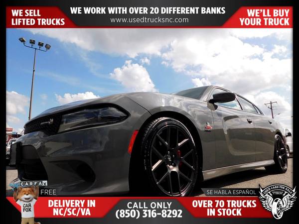 $486/mo - 2018 Dodge Charger RT Scat PackSedan FOR ONLY - $504 (Used Cars For Sale)