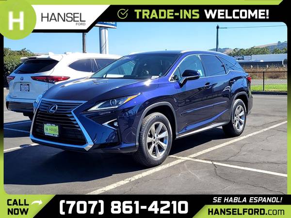 2019 Lexus RX 350L 350 L 350-L AWD FOR ONLY $715/mo! - $715 (Call for Price)