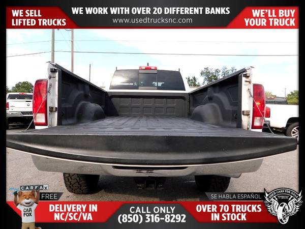 $490/mo - 2015 Ram 3500 Lone Star 4x4Crew Cab 8 ft LB SRW Pickup FOR O - $490 (Used Cars For Sale)