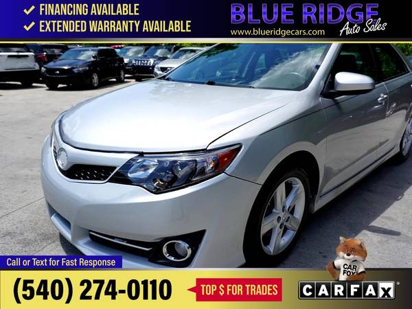 2012 Toyota Camry Sdn I4 Auto SE Sport Limited Edition Natl FOR ONLY - $14,995 (Blue Ridge Blvd Roanoke, VA 24012)