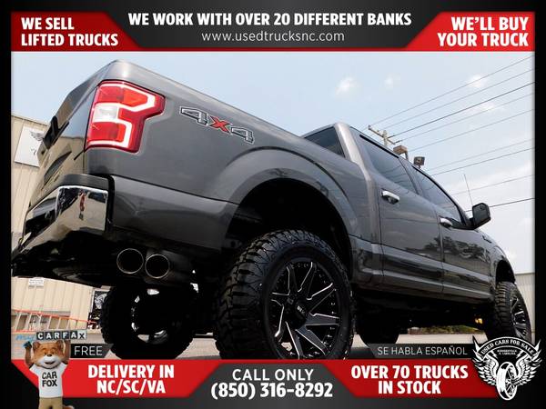 $411/mo - 2019 Ford F-150 XLT 4x4SuperCrew 55 ft SB FOR ONLY - $414 (Used Cars For Sale)