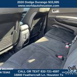 2020 Dodge Durango SXT $800 DOWN $199/WEEKLY - $1 (Houston,Tx)