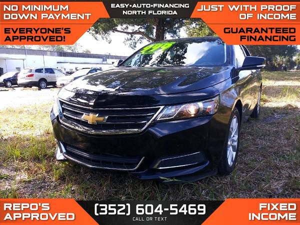 2016 Chevrolet BAD CREDIT OK REPOS OK IF YOU WORK YOU RIDE (NO MINIMUM DOWN PAYMENT!)