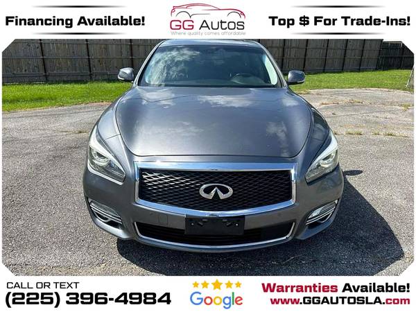 2015 Infiniti Q70 Q 70 Q-70 L 37 Sedan 4D - $13,995 (8700 Florida Blvd, Baton Rouge, LA 70815)