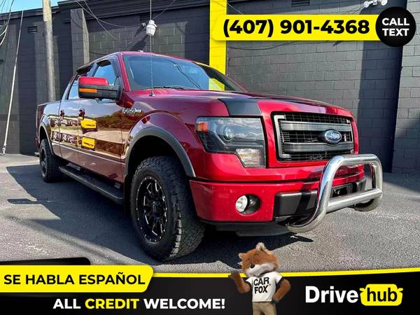 $317/mo - 2013 Ford F150 F 150 F-150 SuperCrew Cab FX4 FX 4 FX-4 Picku - $20,497 (Drive hub)