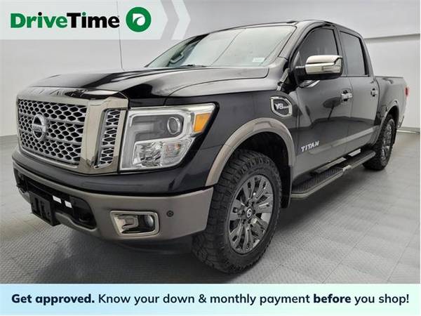 2017 Nissan Titan Crew Cab Platinum Reserve 5.5 ft - truck (Nissan Titan Black)