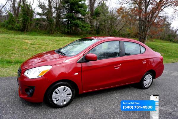 2017 Mitsubishi Mirage G4 ES CVT - ALL CREDIT WELCOME! - $9,995 (+ Blue Ridge Auto Sales Inc)