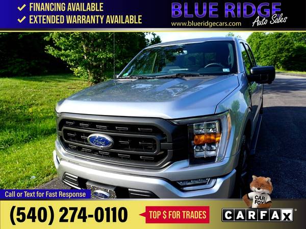 2022 Ford F150 F 150 F-150 XLTSuperCrew 55 ft Box FOR ONLY - $59,995 (Blue Ridge Blvd Roanoke, VA 24012)