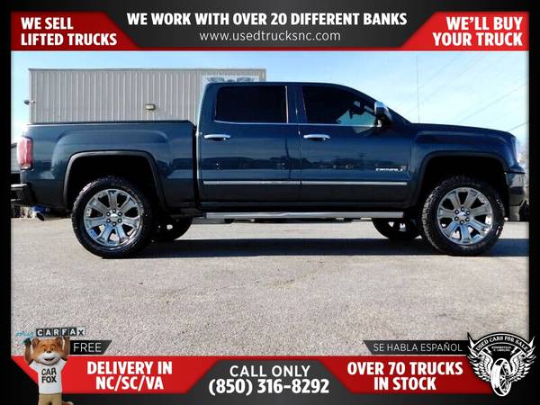 - 2017 GMC Sierra 1500 Denali 4x4Crew Cab 58 ft SB FOR ONLY (Used Cars For Sale)