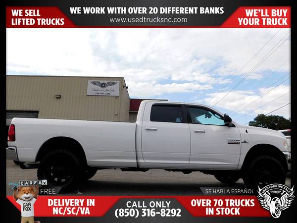 $490/mo - 2015 Ram 3500 Lone Star 4x4Crew Cab 8 ft LB SRW Pickup FOR O - $490 (Used Cars For Sale)