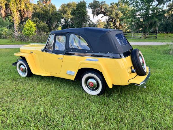 1949 Willys Overland Jeepster Concours Restoration - $49,500 (East Palatka)