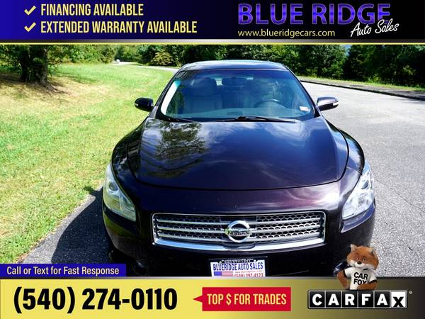 2012 Nissan Maxima SV FOR ONLY - $9,995 (Blue Ridge Blvd Roanoke, VA 24012)