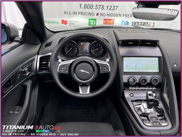 2020 Jaguar F Type Convertible -Lane Assist-GPS-Park Sensors-XM-Apple - $65,990