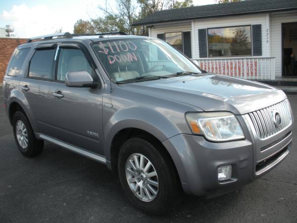 2008 MERCURY MARINER $800 DOWN (CLARKSVILLE)