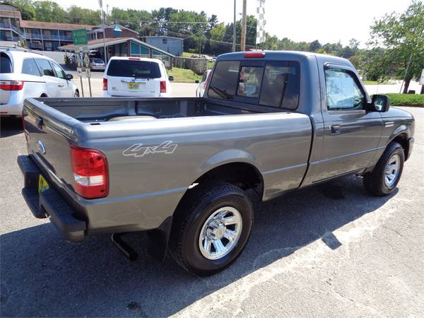 2007 Ford Ranger Regular Cab 4WD V6 XLT *Gray* - $8,495 (Franklin, North Carolina)