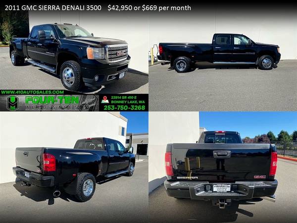 $669/mo - 2015 Ford F350 F 350 F-350 SUPER DUTY LARIAT 4X4 - $42,950 (22914 SR 410 E BONNEY LAKE, WA 98391)